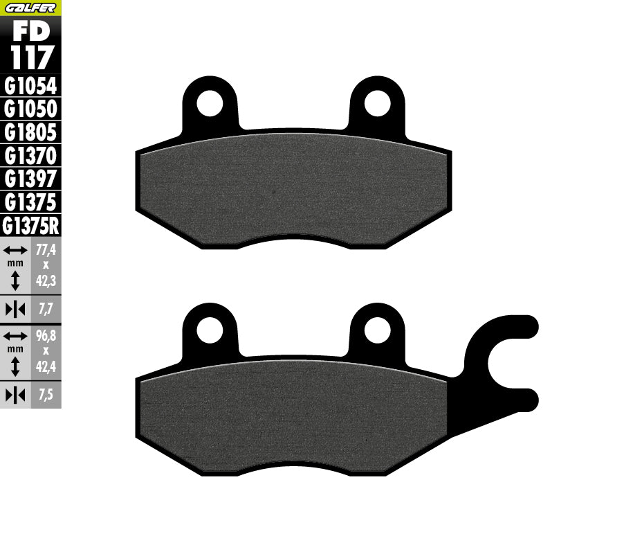 GALFER FD117G1054 official product image