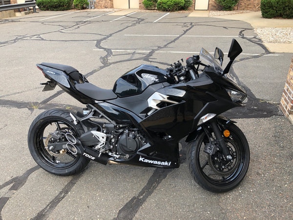 TOCE Razor Tip Full Exhaust System - Kawasaki Ninja 400 (18-26)