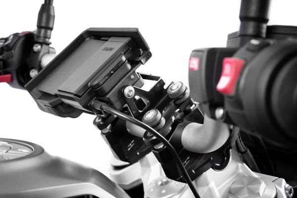 Adapter BMW sat nav holder black