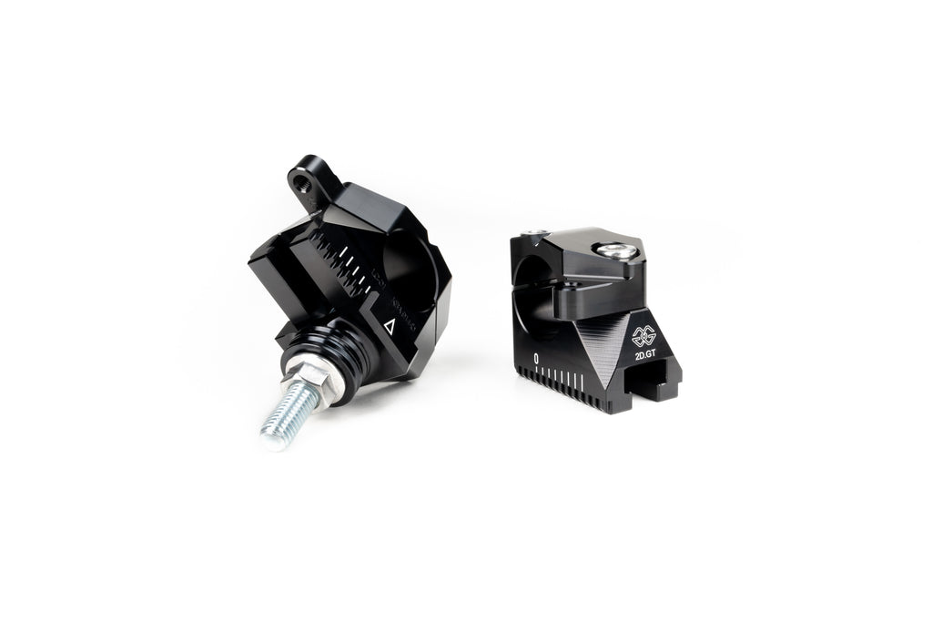 2DGT adjustable handlebar brackets black