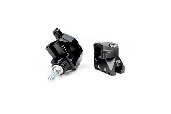 2DGT adjustable handlebar brackets black