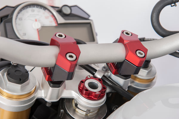 2DGT adjustable handlebar brackets with ABK-19 black