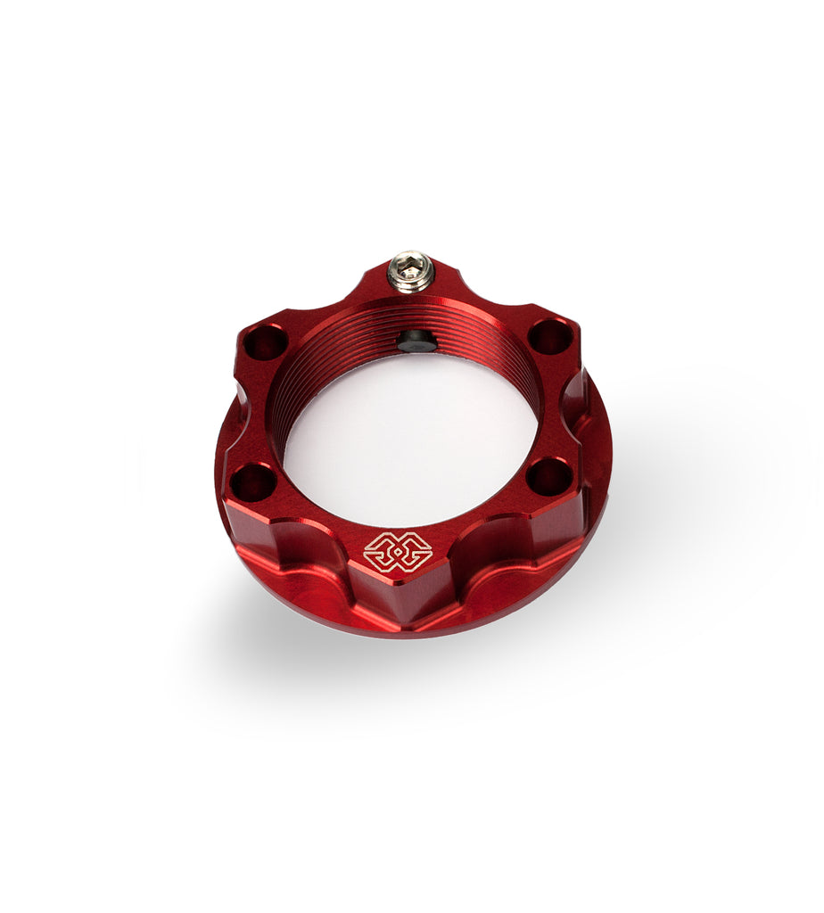 Safety nut ACMA aluminium M24X1.5 KIT red