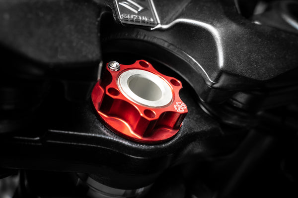 Safety nut ACMA aluminium M24X1.5 KIT red