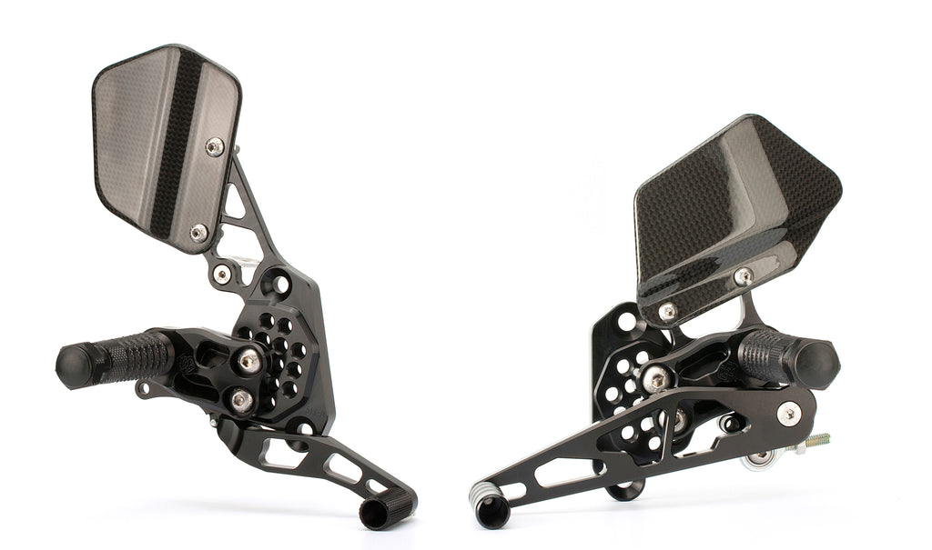 Footrest system AS31GT black - AS31-D03.b