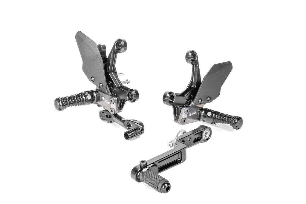 Footrest system AS31GT3 black