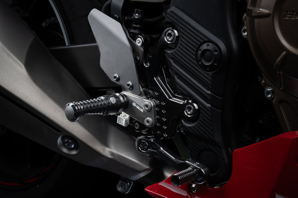 Footrest system AS31GT3 black