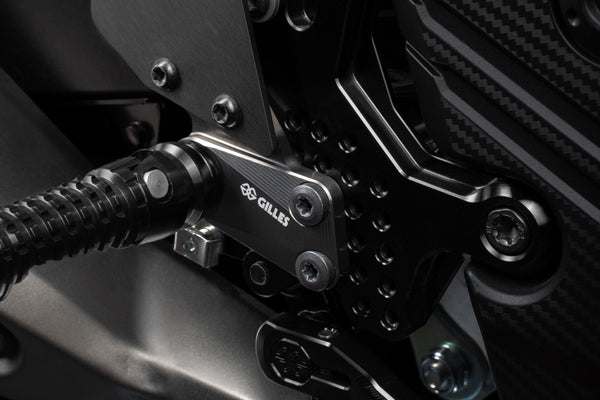 Footrest system AS31GT3 black