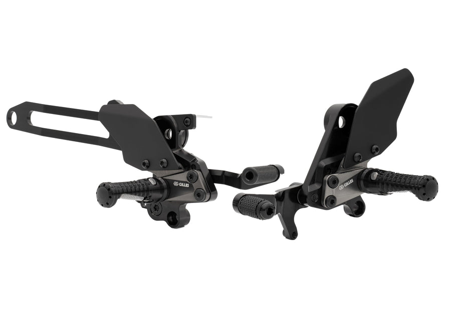 Footrest system AS31GT3 black