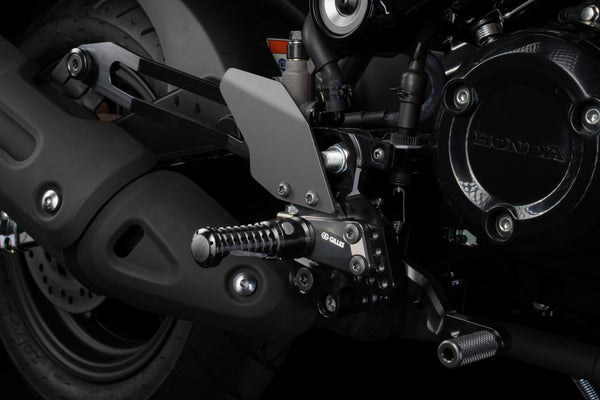Footrest system AS31GT3 black