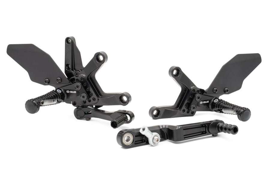 Footrest system AS31GT3 black