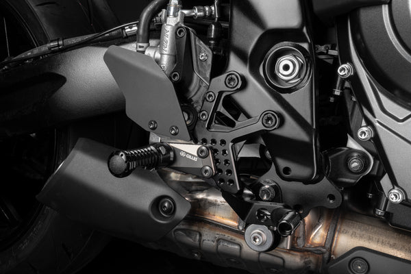 Footrest system AS31GT3 black