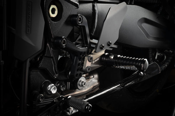 Footrest system AS31GT3 black
