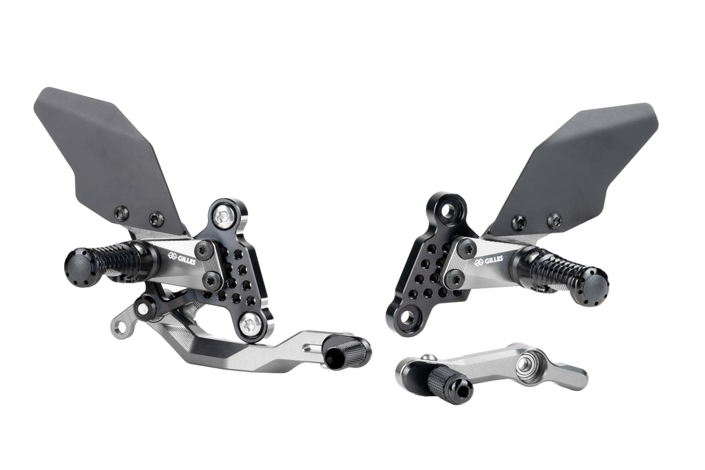 Footrest system AS31GT3 black
