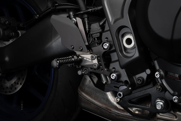 Footrest system AS31GT3 black