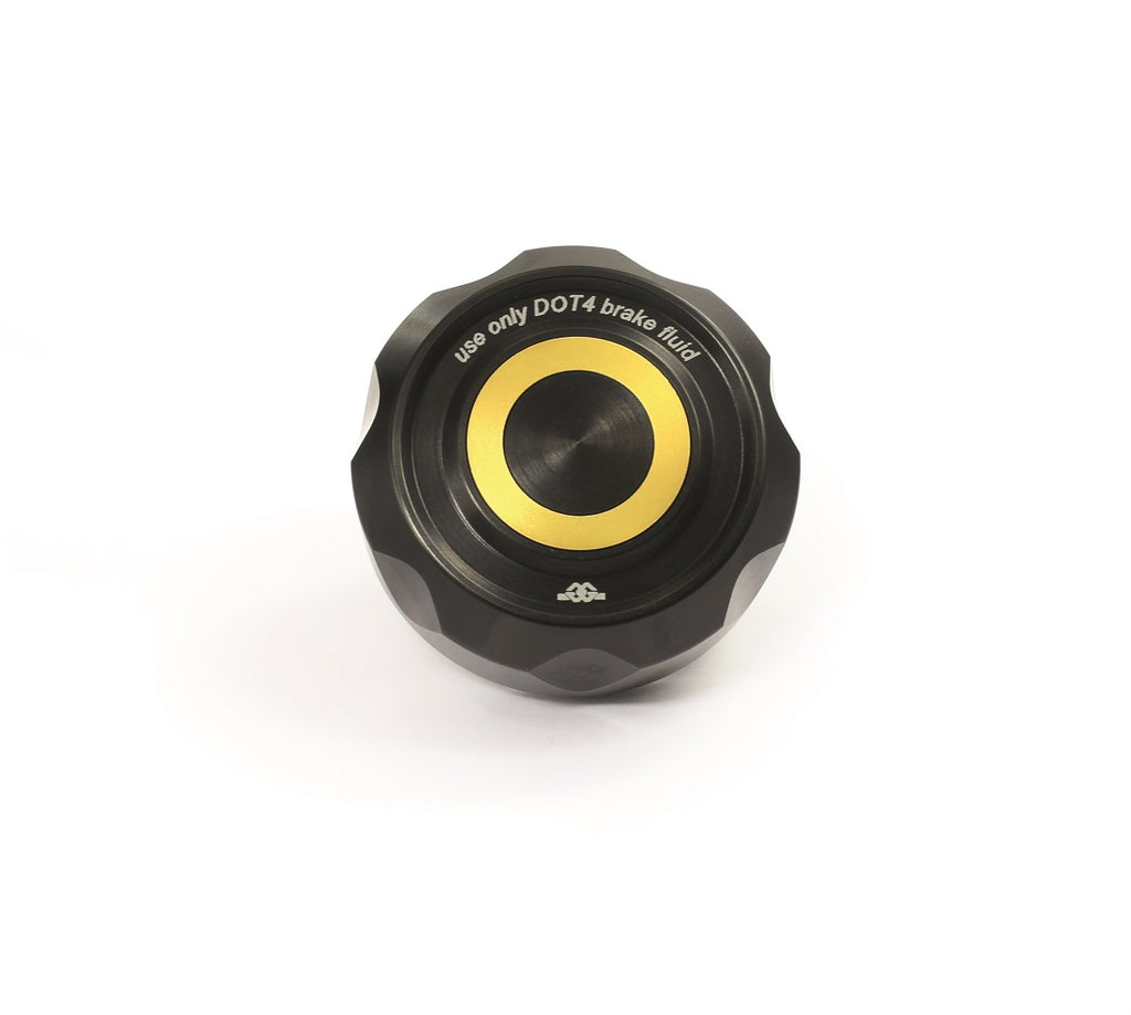 Rear brake fluid reservoir cover black