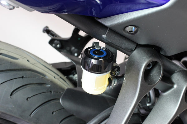 Rear brake fluid reservoir cover black