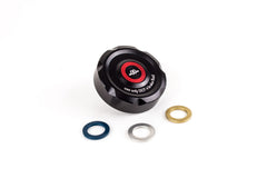GILLES TOOLING Rear brake fluid reservoir cover black for Ducati | BRC-07.b