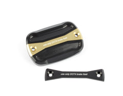 GILLES TOOLING Front brake fluid reservoir cover gold for Yamaha | BRC-09.g