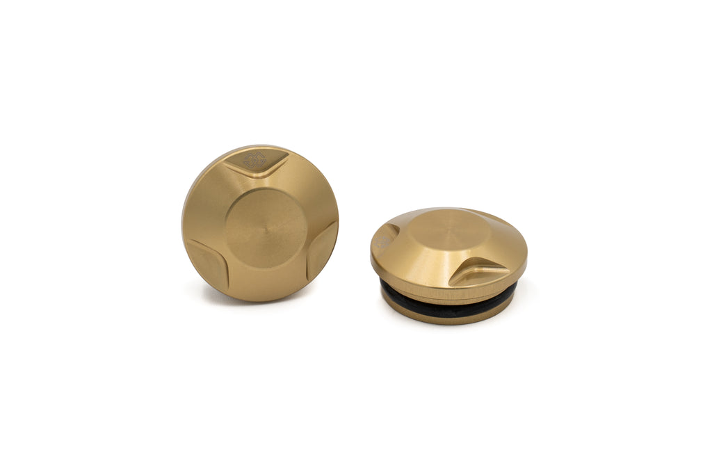 Frame tube cover set gold
