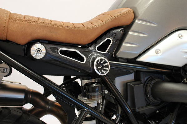 Frame tube cover kit black
