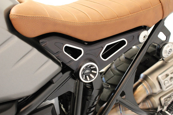 Frame tube cover kit black