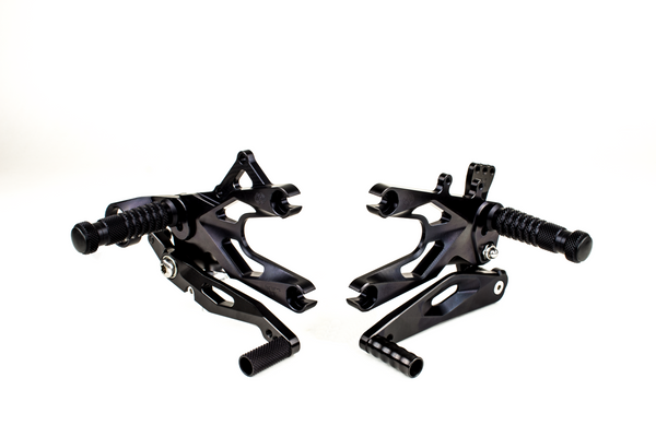 Footrest system FXR black