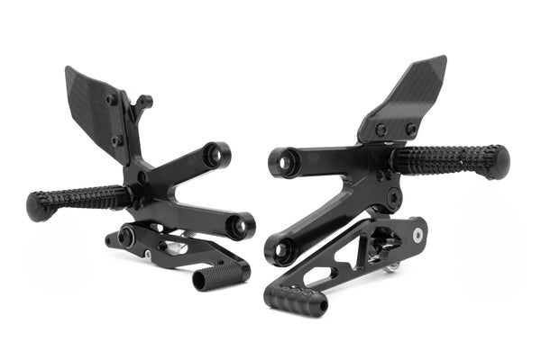Footrest system FXR black