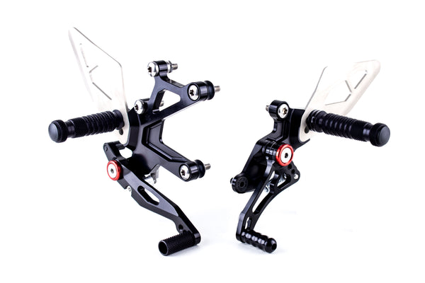 Footrest system FXR black