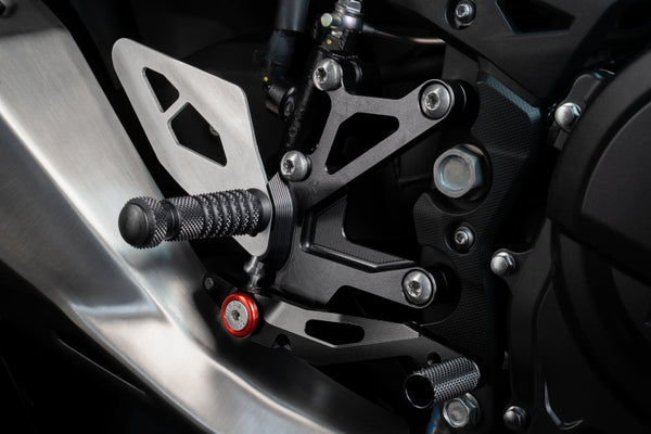 Footrest system FXR black