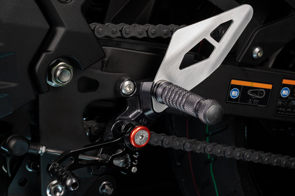 Footrest system FXR black