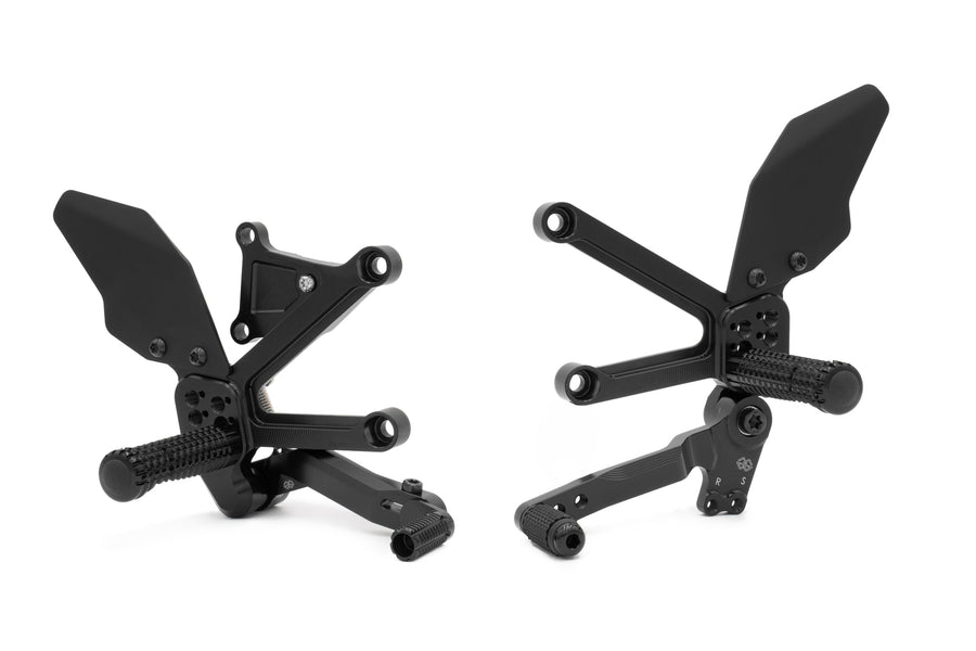 Footrest system FXR black