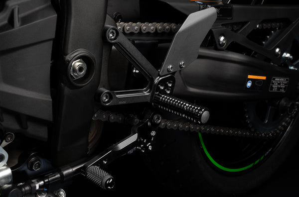 Footrest system FXR black