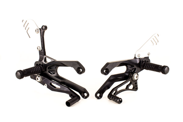 Footrest system FXR black