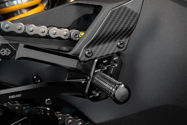 Footrest system FXR - FXR2-D01-B