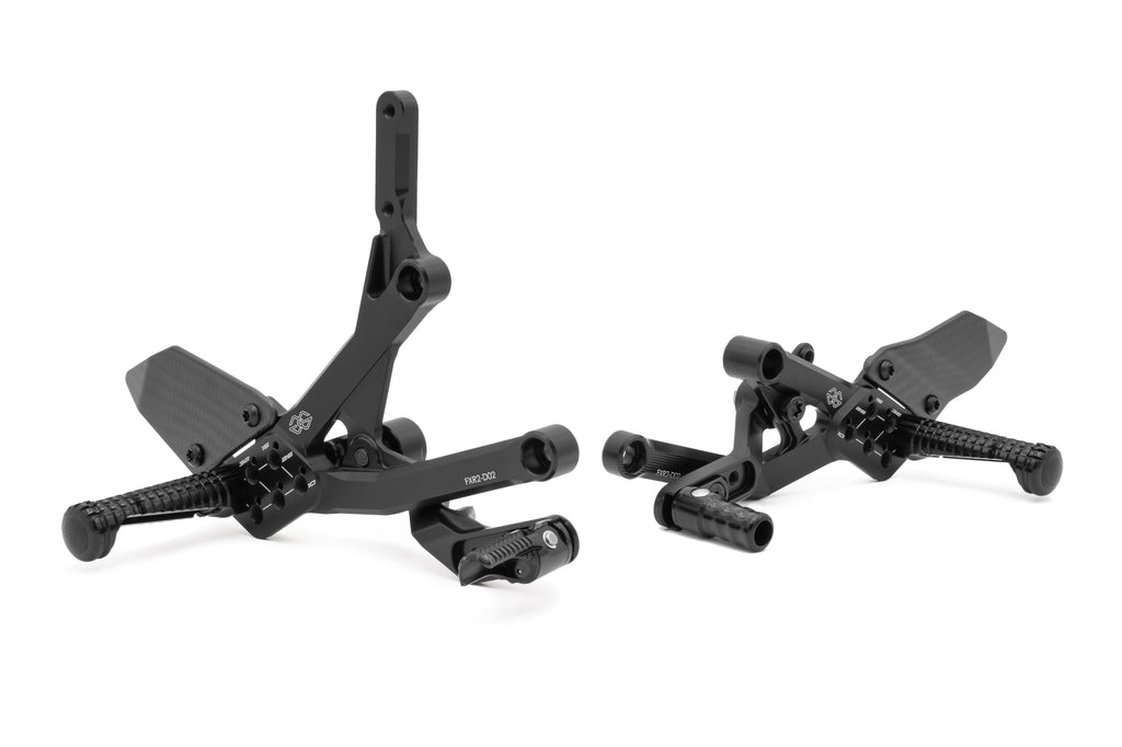 Footrest system FXR - FXR2-D02-BD