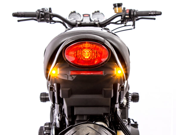 Licence plate holder black-silver