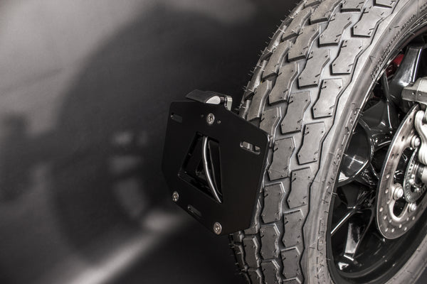 Licence plate holder black/grey