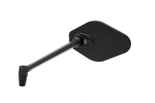 STRATOS left-hand dashboard mirror, matt black - M03-04-L-BD