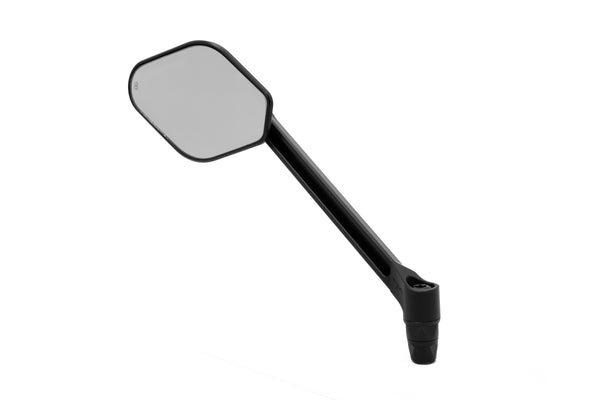 STRATOS left-hand dashboard mirror, matt black - M03-04-L-BD