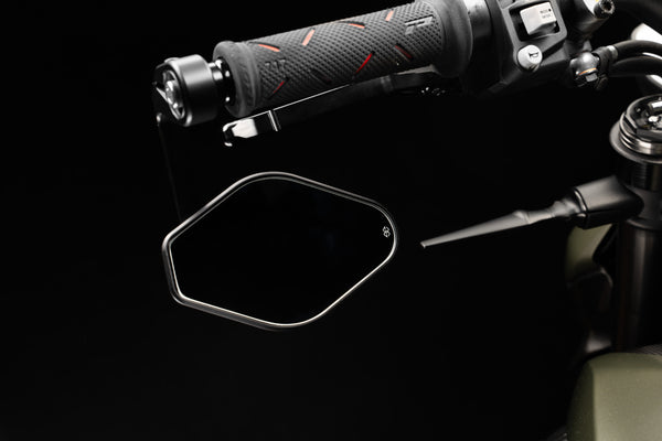Mirror symmetrical black matt - M03-09-BD