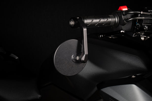 MOON handlebar end mirror round - M04-01-BD