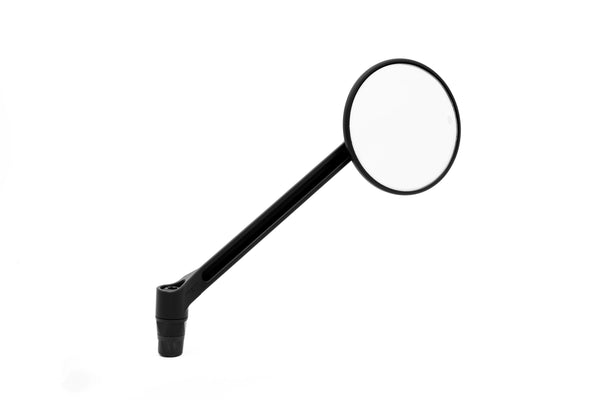 MOON dashboard mirror right round black matt - M04-03-R-BD