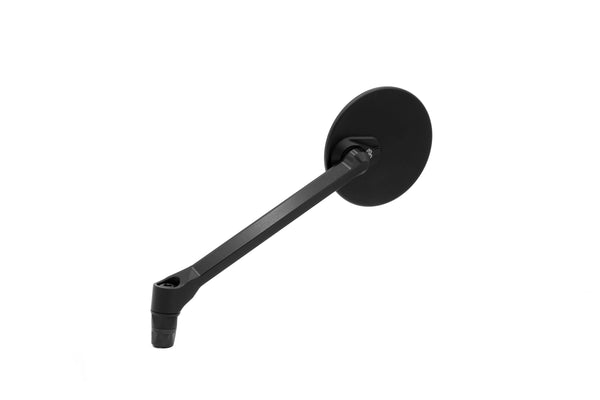 MOON dashboard mirror left round black matt - M04-04-L-BD