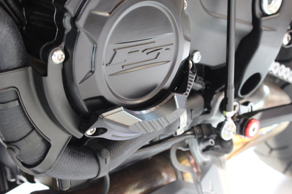Engine guard left black