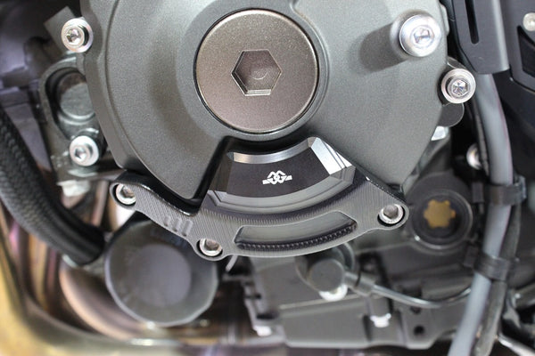Engine guard left black