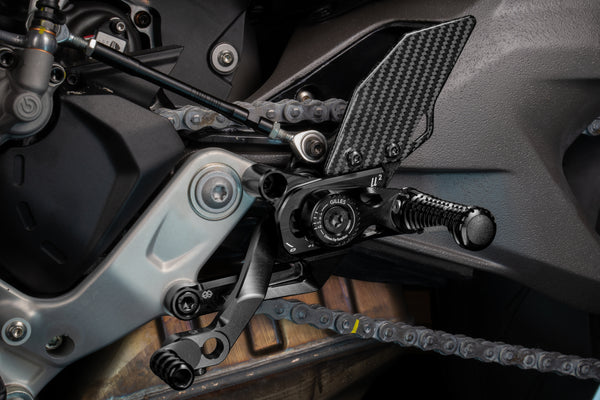 Footrest system MUE2 - MUE2-D05-B