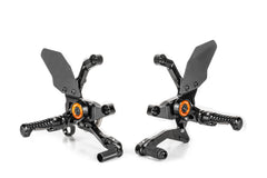 GILLES TOOLING Footrest system MUE2 for KTM | MUE2-KT01-B
