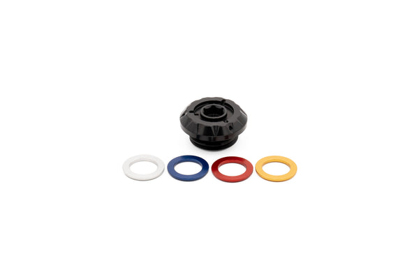 Oil filler plug M27X3 black