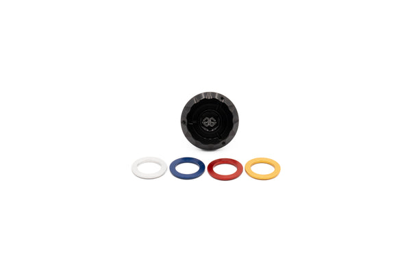 Oil filler plug M27X3 black